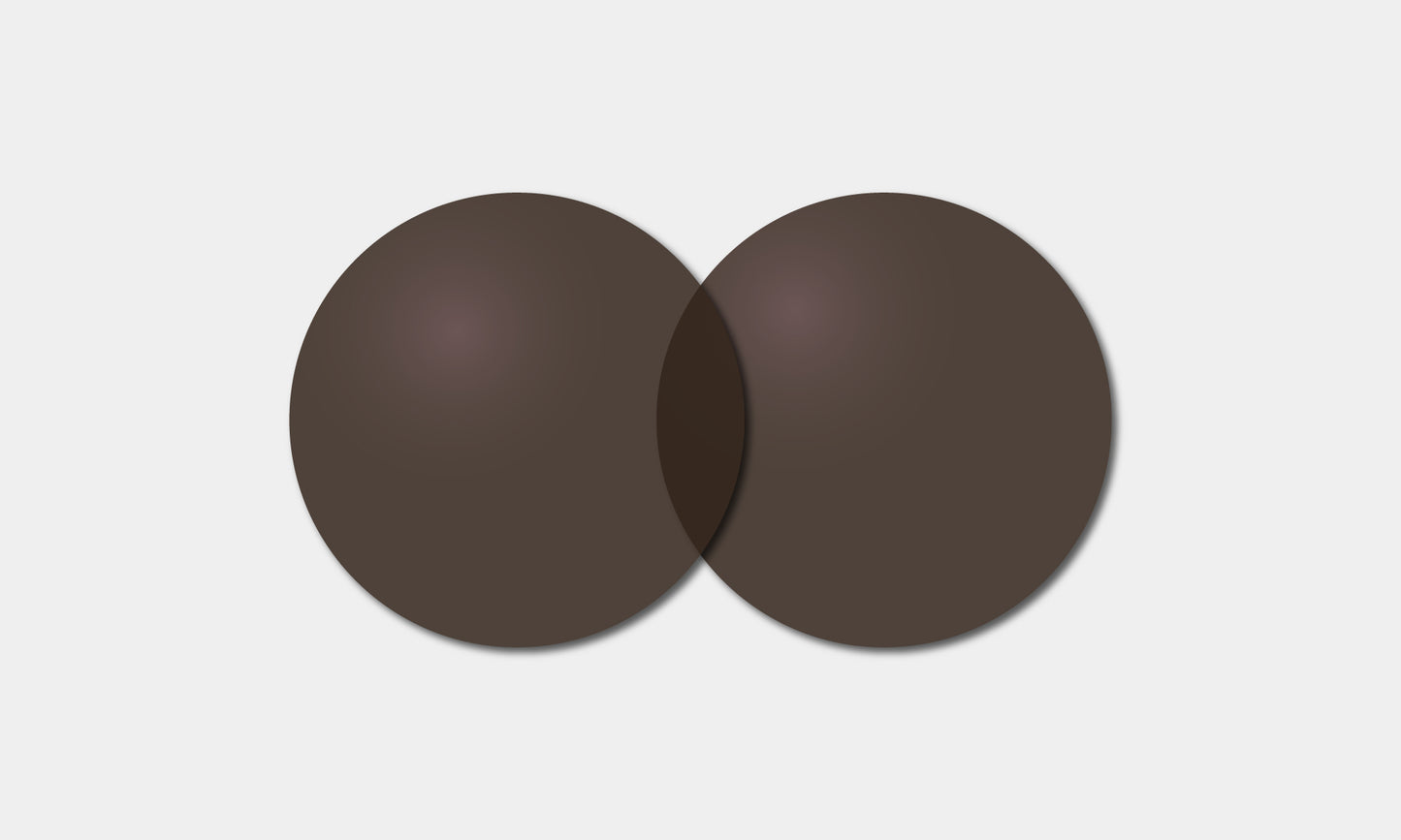 Sunglasses Lens (Color: Brown) 1pair All frames can be converted to sunglasses. (except some frames)